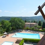 Piscine vue du moulin