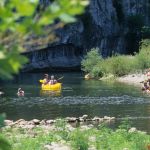 Baignade et canoë-kayak en Ardèche